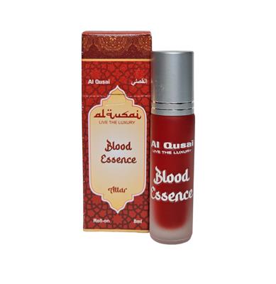 Al Qusai Blood Essence Attar, Unisex, 8ml Roll-On