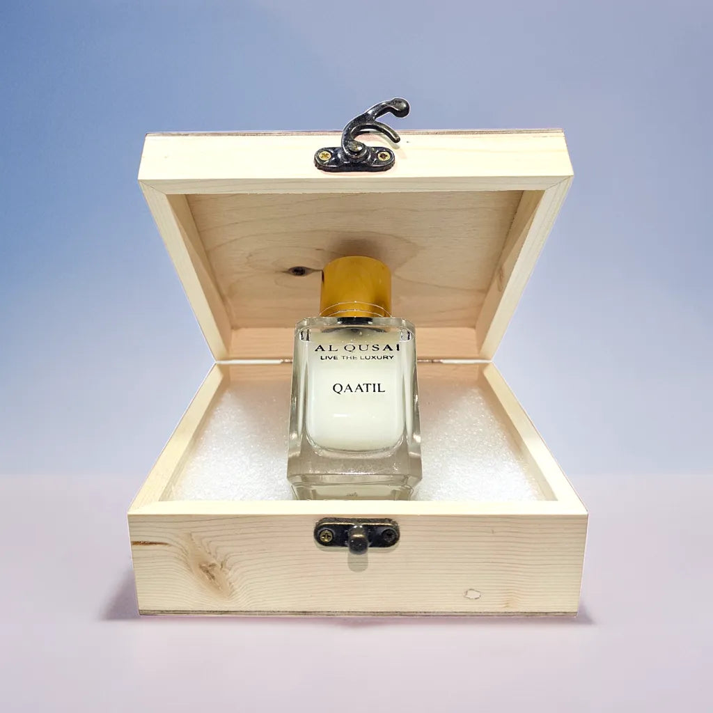 QAATIL PERFUME/PARFUM WATERBASED UNISEX 50ML (WITH WOODEN BOX)