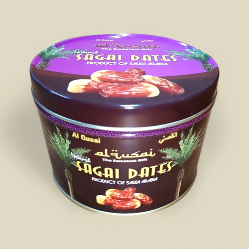 SAGAI/SUGAI DATES 500GM ROYAL TIN PACK